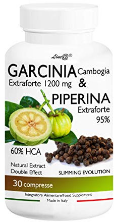 GARCINIA EXTRAFORTE & PIPERINE EXTRAFORTE (30 CPR) a doppia azione in un'unica compressa!