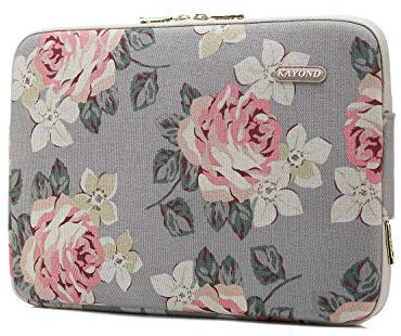 Pochette Housse de Protection pour Ordinateur 17/17.3 Pouces,Gris Rose