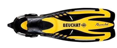 BEUCHAT Tauchflossen Powerjet verstellbar gelb