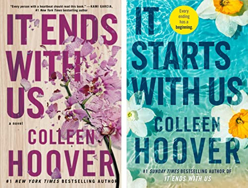 It Ends with Us 2 Books Series By Colleen Hoover [It Ends with Us and It Starts with Us]