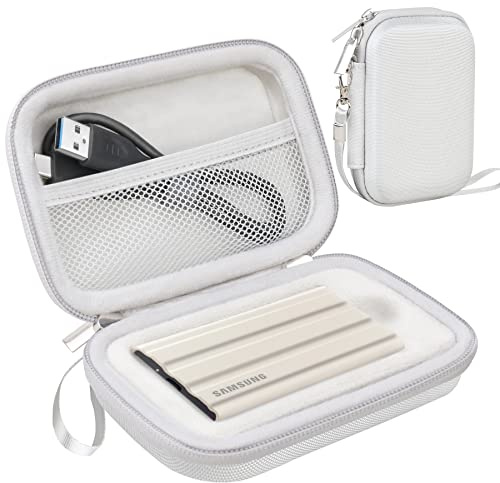 Lacdo Hard Carrying Case for Samsung T7 Shield / T7 / T7 Touch Portable SSD