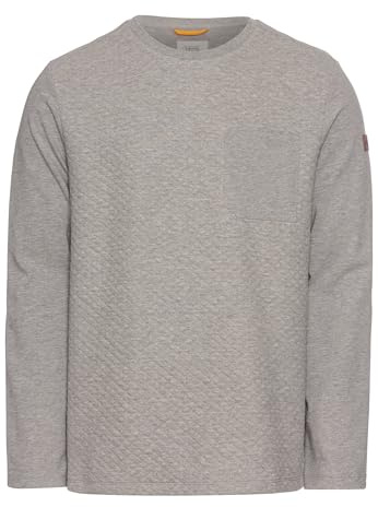 camel active Herren Langarmshirt mit Brusttasche