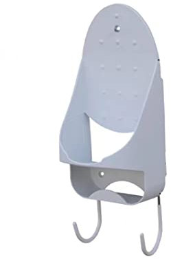 Colgador de puerta, gancho de pared, colgador for tablas de planchar, montaje en pared, tabla de planchar, se monta fácilmente contra la pared, puerta, habitación, tabla de planchar, colgador, combina