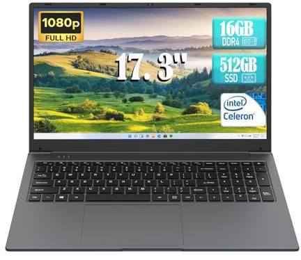IJKKJI Celeron N5095 (hasta 2.9 GHz) 16 GB RAM 512 GB SSD, computadoras con Windows 11, pantalla de 1920 x 1080, tipo C, cámara web, Wi-Fi dual, Buletooth 4.2, HDMI, USB 3.0