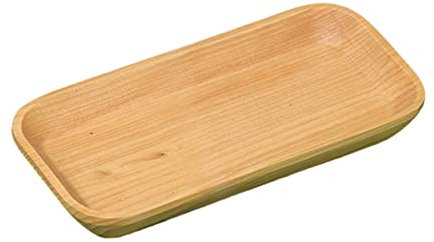 NAMOARLY Vassoio Rettangolare Legno Massello Naturale Per Snack e Dessert Mini Piatto Per Sushi Frutta Antipasti e Salate Per Eventi e Decorazioni Casa