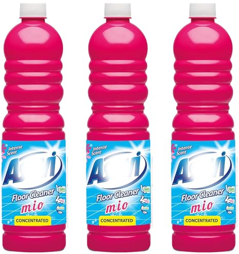 Floor Cleaner Concentrate – Powerful Spanish Household Cleaner for Deep Dirt Removal – Mio 1L x3 Pack – Long-Lasting & Effective Cleaning Solution