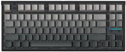 XXINGYULI Tastiera meccanica RGB a tre modalità, 83 tasti sostituibili a caldo con driver di configurazione personalizzabile(OBSIDIAN INK SHADOW)