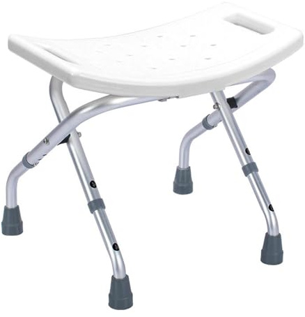 Folding Shower Chair Seat for Elderly & Disabled,Portable Collapsible Bench