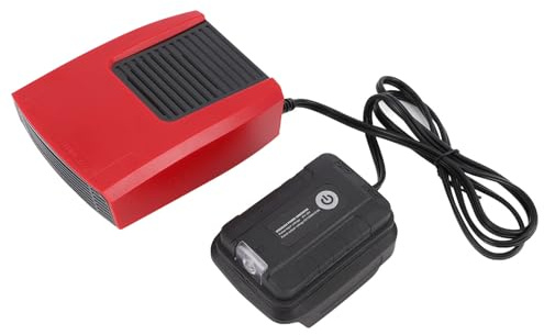Cuifati Li-Ionen-Raumheizgerät, Tragbares, Leises Elektrisches Thermostatheizgerät mit Licht und USB-Anschluss, Unterstützt 2 Verwendungsmöglichkeiten für Wärme und Kälte, Geeignet