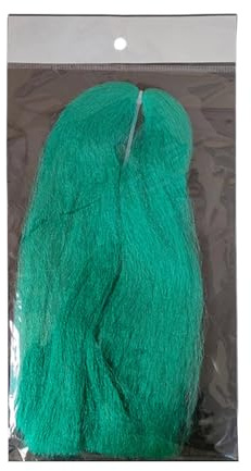 Sehuby Juego de señuelos de pesca con mosca de fibra de carbono, materiales artificiales para agua dulce y salada, material de atado