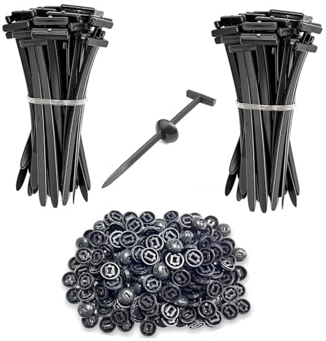 100 PCS Hebilla Universal de Nailon para Bridas de Cables, Hebilla de Nylon Resistente a los UV, Brida para Montaje en Coche, para Reparación Diaria de Automóviles