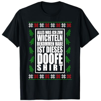 Lustiges Schrottwicheln Geschenk Weihnachten Wichteln T-Shirt