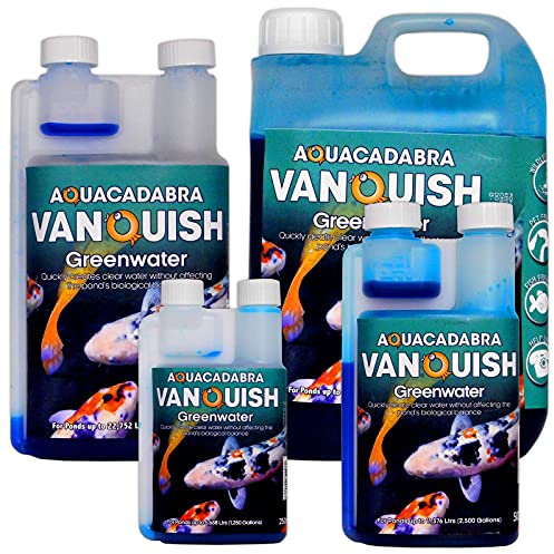 Aquacadabra Vanquish Greenwater Pond Water Solution Remove Nuisance Algae Green Water 500ml