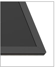 Berbel 1100059 Kochfeldrahmen Mattschwarz
