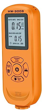 JEWEDECO Schichtdickenmessgerät Für Auto Auto-dickenmessgerät Auto-beschichtungsdickenmessgerät Zum Überprüfen Der Lackdicke Bei Geeignet Für Industrielle Wartung Und Fertigung Oberflächenb