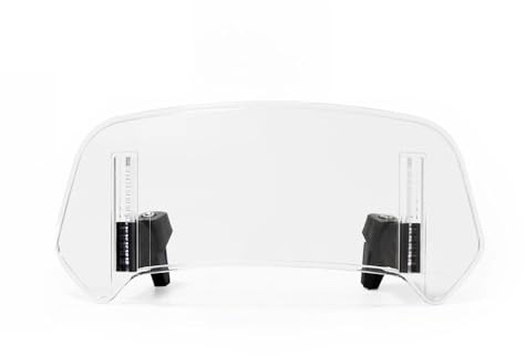 YSNFDN Motorrad Windabweiser für Honda CRF1100L CRF 1100 L L4 Africa Twin, Verstellbare Windschild Spoiler, Motorrad Windschutzscheibe Erweiterung, Motorrad Windabweiser, Motorrad Zubehör