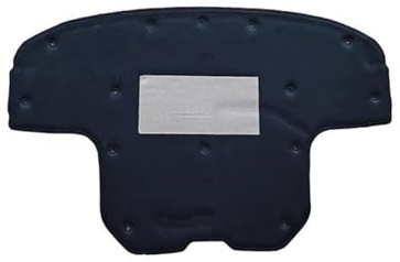 LYHH Coussin d'isolation Phonique de Capot Avant Voiture, pour Mercedes-Benz GLC X253 C253 250 200 2016~2022 Tapis d'isolation Thermique de Moteur Avant Tampon insonorisant,Black
