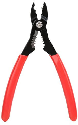 4-in-1 Cable Repair Tool, Professional Crimping Pliers Stripper Cutter with Ergonomic Handle, 7in Length, for 12-20 AWG Insulated Uninsulated Wires