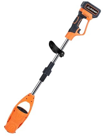 Mitoydoe Leaf Blower,Leaf Blower Cordless 400W Leaf Blowers with 1 Battery Powered and 1 Charger, Detachable Folding Blower Cordless for Lawn Care, Patio, Indoor orange