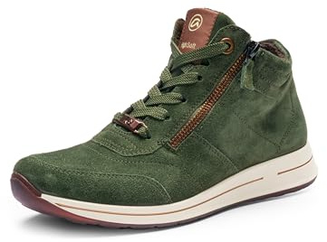 ARA Women's Low-Top Sneakers, Fango, 8 Wide