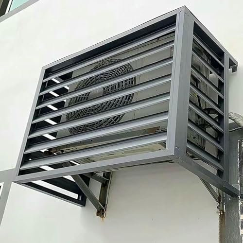HOTAPEPU Es Deckt Die Außenklima -Aluminium -Legierung Ab, Die Gegen Das Wetter Resistent Ist, Die Außenluft Für Luft, Geeignet Für Innere Und Äußere ~/ Geeignet Ist