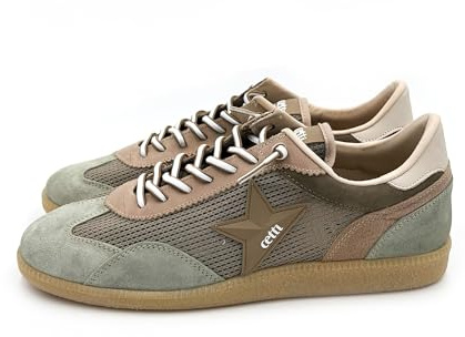 Cetti 1385 Nature Mesh Bianco Uomo, Kaki, 43, Casual