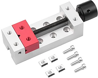 Morsa per trapano, morsa portatile da banco, Morsa da banco Morsa da banco for trapano a colonna mini da 2 pollici Morsetto piatto Morsetto a C Morsetto da banco for macchina for intaglio e incisione