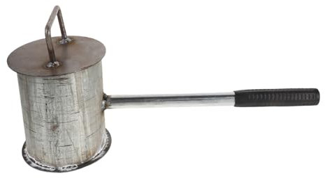 SHOWERORO Carbon Extinguisher Pot Steel Fire Extinguisher for Bbq Outdoor Fire Pit Camping and Emergency Use