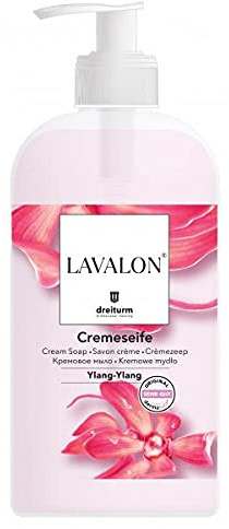 SEIFENCREME rosé – 12 x 500 ml Nachfüllbare Handwaschcreme – seifen- & alkalifrei, vegan, mikroplastikfrei, parfümiert – für Spendersysteme – dermatologisch getestet