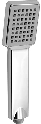 Moderne rechteckige Design Handbrause/Duschbrause/Duschkopf/Stabbrause/mit Antikalkdüsen/verchromt/eckig/Standard 1/2 Zoll-Gewinde