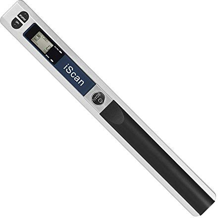 ECOiNVA iScan stav bärbar skanner dokument A4-skanner 900DPI JPG/PDF (silver)