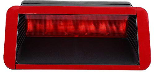 Fydun Luz de freno, Tercera luz de freno 5 LED 12V Universal Coche Montaje alto trasero Tercera tercera parada de freno Luz trasera Luz roja