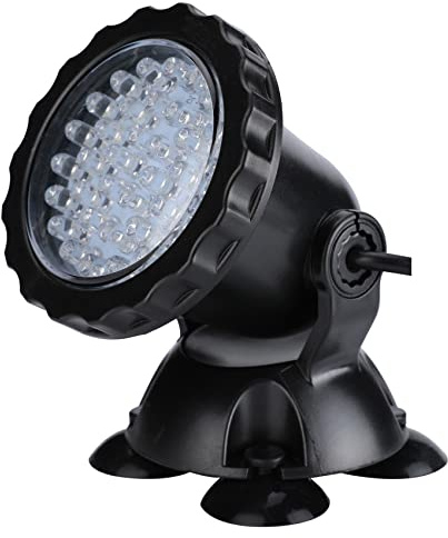 ZHG Pond Lights Underwater Fountain Light 3.5W Color Changing Submersible Spotlight with 36-LED Bulbs Underwater Light Waterproof IP68 Spot Light for Pond Aqaurium Garden Fish Tank