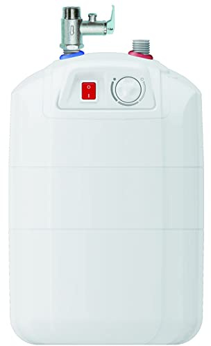 10 Liter druckfester UNTERTISCH Warmwasserspeicher Boiler - elektrisch - ideal für Küche, Gäste-WC, Bungalows etc.