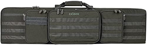 DÖRR Gewehrtasche ProTac 108x27x6 cm, zum sicheren Transport & Verwahrung Einer Langwaffe, Waffentasche, Abschließbar, Airsofttasche, Waffenfutteral, Jagd & Schießsport, Waffenkoffer, Taktisch