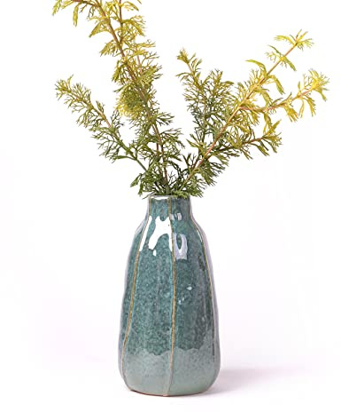 HAUCOZE Keramisk blomvas bordsskiva staty dekor skulptur hem gåvor konst 21 cm
