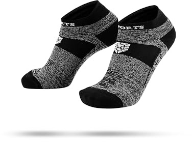 SWORTS ANKLE COMPRESSION SOCKS I Knöchel Sneaker Kompressionssocken mit Teppichsohle (Recovery Socks)