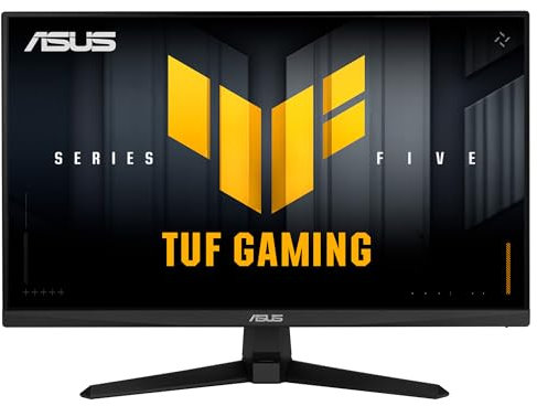 ASUS TUF Gaming VG279QM5A Monitor de 27 Pulgadas Full HD Fast IPS, 240 Hz, 0.3 ms, Compatible con G-Sync, AMD FreeSync Premium, ELMB Sync, 99% sRGB, DisplayWidget Center, Gaming AI