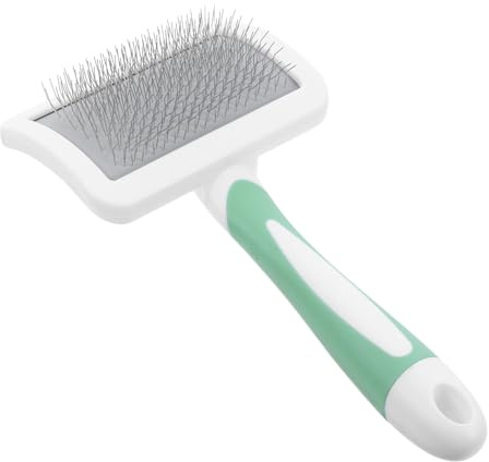 HEALSOPTHY Wool Carders Hand Carders for Needle Felting Craft Wool Needle Felting Tools with Handle Slicker Brush for Dogs and Cats Fiber Blending Tool for Pet Grooming