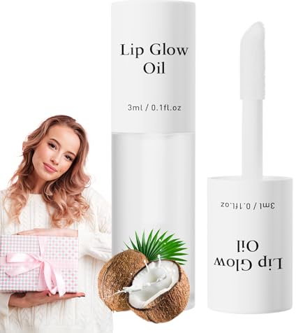 Lippenöl für Damen,Getönter Pflegender Nährender Lippenbalsam - Make Up Für Winter Herbst Frühling Nacht Hochzeitsfeier Veranstaltung Reise Büro