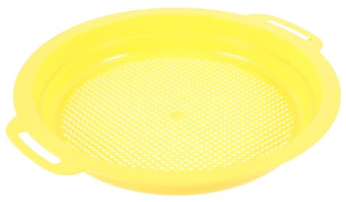 GARIOUANS Mining Sieve Handheld Sifter Mesh Pan for Sorting Sifting Pan for Outdoor Prospecting Use Sifting and Mine Sieve