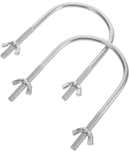 BUGUUYO Ganci per Ruote Riscaldatore Elettrico a Olio Base a U, Supporto Girevole per Telaio Radiatore, Accessori di Ricambio per Spostamento Flessibile e Stabilità Potenziata