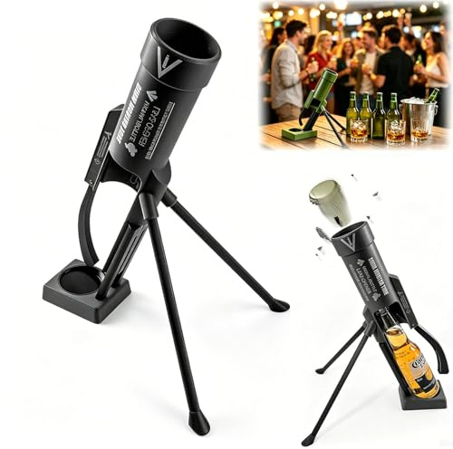 51 mm Ouvre-bouteille en mortier en bière HAASIKI, ouvre-bouteille en mortier pour bières, mortier en ouvre-bouteille pour hommes, mortier en ouvre-bouteille en bière amélioré, mortier en