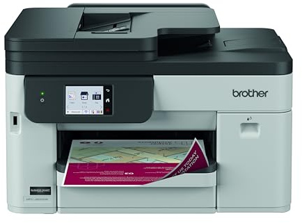 Brother MFC-J5010DW 4 en 1 Business Ink - Dispositivo multifunción | Conectividad USB, WiFi y LAN. Imprima, escanee, copie y fax a Doble Cara automáticamente