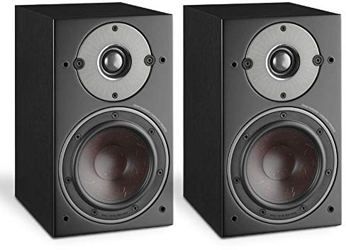 Dali Oberon 1 Bookshelf Speakers (Pair) (Black Ash) (Renewed)