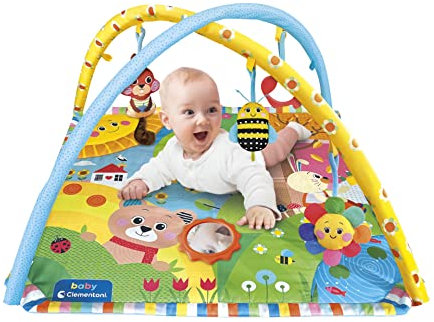 Clementoni 17705 Mat, Arches Baby Projector Activity Gym, Multicolored