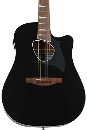 Ibanez ALT30 Altstar Black Metallic High Gloss Electro-Acoustic Guitar