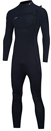 ZCCO våtdräkt herr 3 mm neopren termisk bröstdragkedja baddräkt män och kvinnor lång dykdräkt för surfing, spjutfiske, dykning, snorkling, paddling