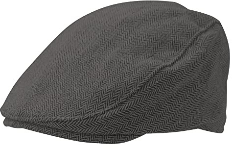 Maeau Schirmmütze Baby Jungen 12 24 Monate Schiebermütze Flach Neugeborene Grau Barett Cap Tweed Mütze Irish Zeitungsjunge Kappe Newsboy Kleinkinder Mädchen Gatsby Cap Flatcap Baumwolle Baskenmütze