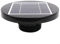 HpLive Ventilatore solare a energia solare, ventilatore da tetto a energia solare, per barca, camper, serra, roulotte